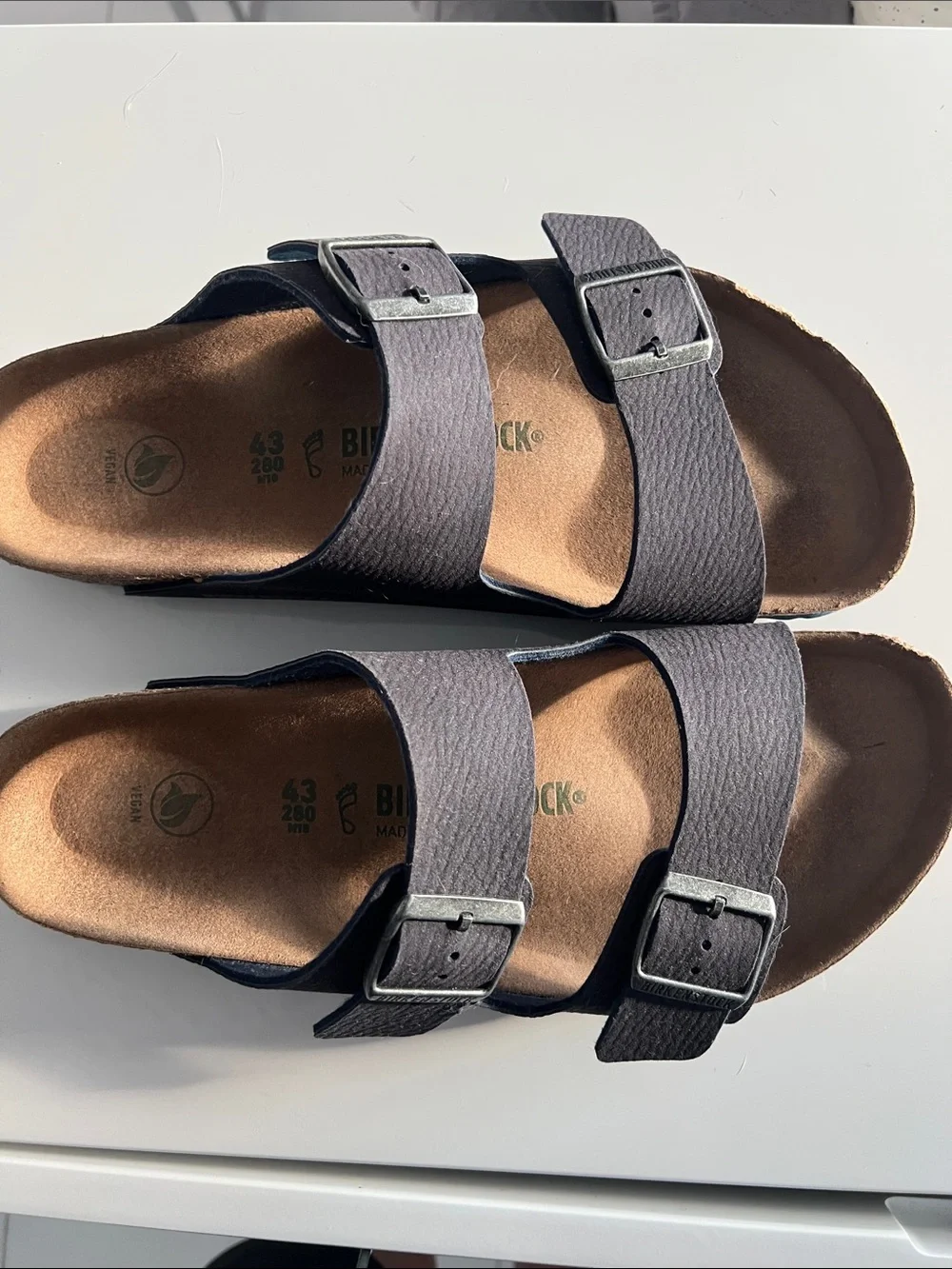 Like New Navy Men’s Birkenstock Sandals